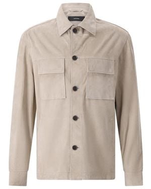 Arma Leather Jackets - Neutro