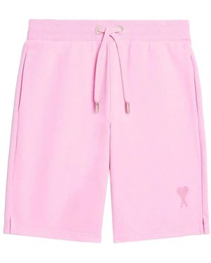 Ami Paris Casual Shorts - Pink