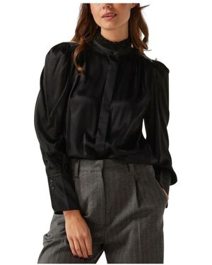 Dea Kudibal Overhemden ,Zwart ,Roberta Blouse