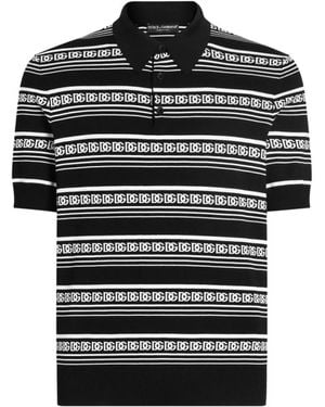 Dolce & Gabbana Polo Shirts - Negro