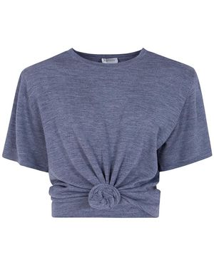 Magda Butrym T-Shirts - Azul