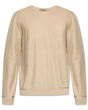 Theory Round-Neck Knitwear - Neutro