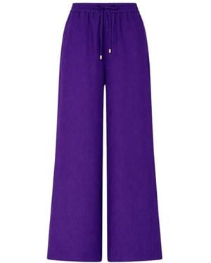 Liu Jo Wide Pants - Purple