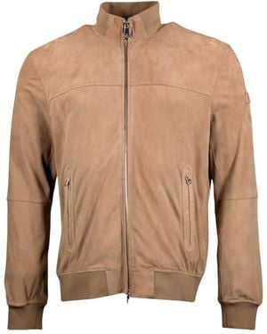 Peuterey Leather Jackets - Marron