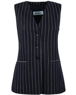 Max Mara Vests - Bleu