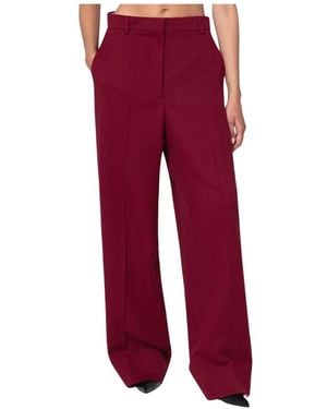 Stella McCartney Regular Fit Broek - Rood