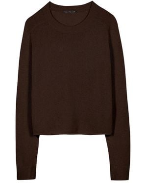 Luisa Cerano Round-Neck Knitwear - Marrón