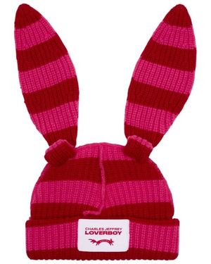 Loverboy by Charles Jeffrey Beanies - Red
