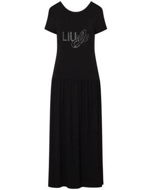 Liu Jo Maxi Dresses - Black