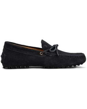 Tod's Tie-Detail Loafers - Schwarz