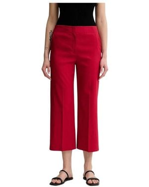 Theory Wide Crop Pant - Rot
