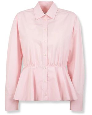 MSGM Overhemden ,Roze ,Katoen Camicia