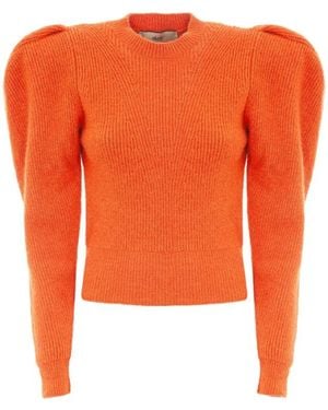 Akep Round-Neck Knitwear - Naranja