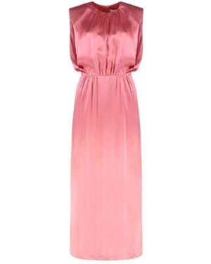 Yves Salomon Midi Dresses - Pink