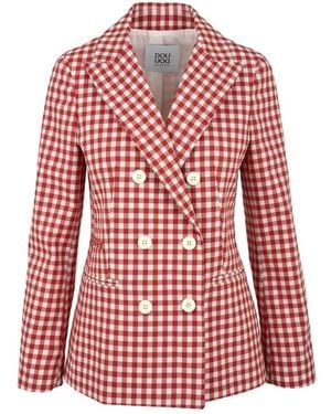 Douuod Woman Blazers - Red