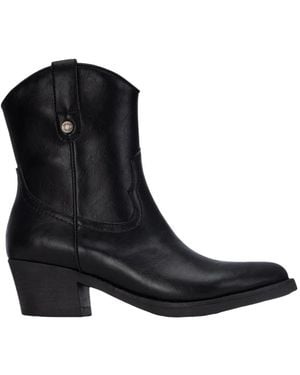 Refresh Cowboy Boots - Negro