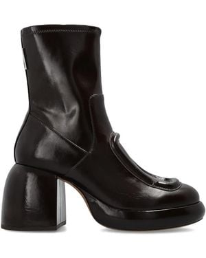 Marc Jacobs Pop Blockabsatz-Stiefeletten - Schwarz