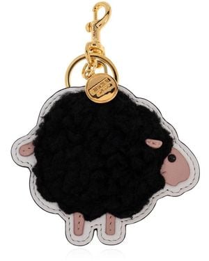 Moschino Keychains - Black