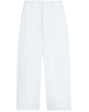 Lemaire Wide Trousers - White