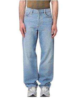 DIESEL Wideleg Denim Broek Kwaliteit Stijl - Blauw