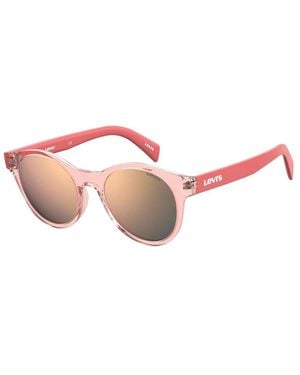 Levi's Resin Frame Zonnebril - Roze