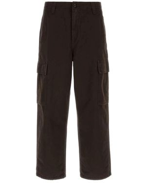 Carhartt Straight Trousers - Negro