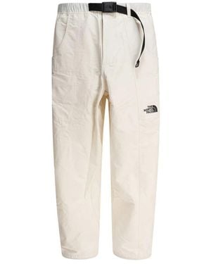 The North Face Weiße Stilvolle Hose Für Männer - Natur