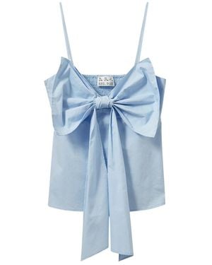 Designers Remix Sleeveless Tops - Blauw