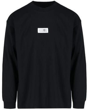 MM6 by Maison Martin Margiela Sweatshirts - Blue