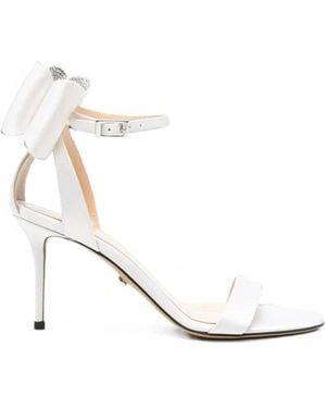 Mach & Mach High Heel Sandals - White