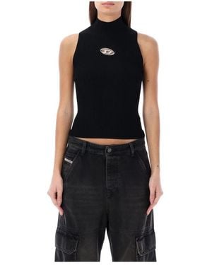 DIESEL Sleeveless Tops - Noir