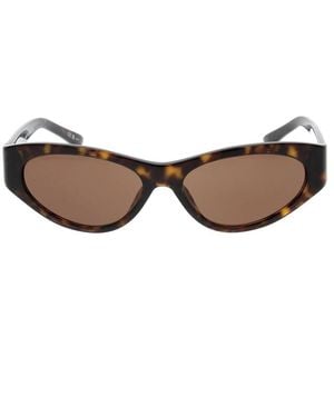 Balenciaga Stylische Sonnenbrille Für Modische Looks - Braun