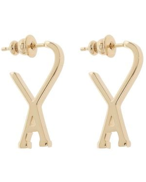 Ami Paris Orecchini in ottone - Metallizzato