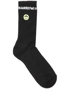 Barrow Schwarze unterwäsche mit rippenmuster socken