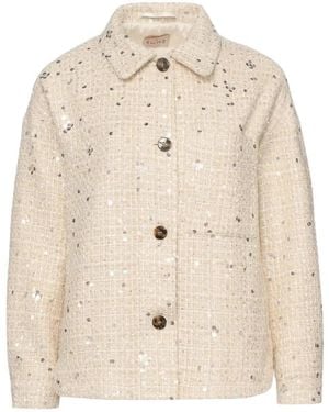 Marella Jassen ,Tweed Tweed Jassen - Naturel