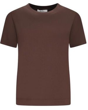 Max Mara T-Shirts - Brown