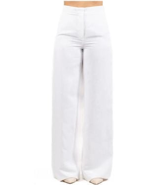 Max Mara Wide Trousers - White