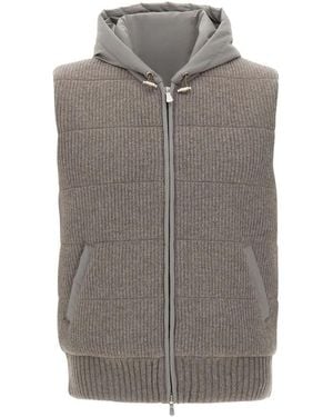 Gran Sasso Waistcoats - Grey