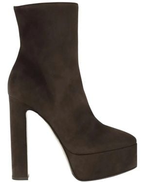 Le Silla Nora Plateau-Stiefeletten - Braun