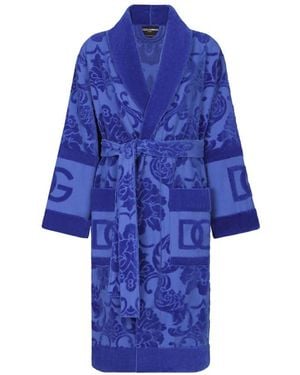 Dolce & Gabbana Badjas - Blauw