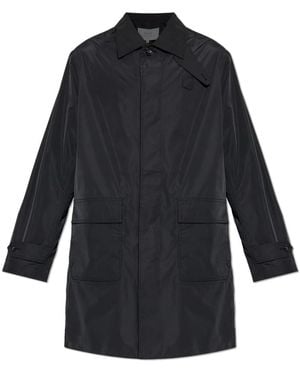 Maison Kitsuné Single-Breasted Coats - Blue