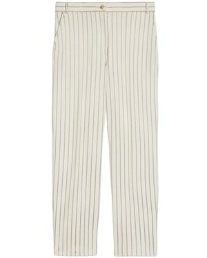 Pennyblack Slim-Fit Trousers - White