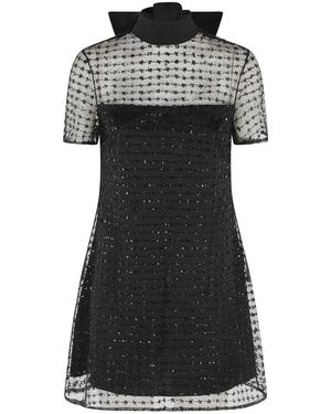 STAUD Kleedjes ,Zwart ,Ilana Mini Dress