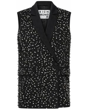 RICHMOND Vests - Negro