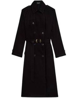 Zadig & Voltaire Trench Coats - Negro