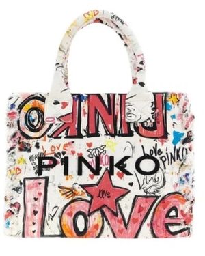 Pinko Tote Bags - Rojo