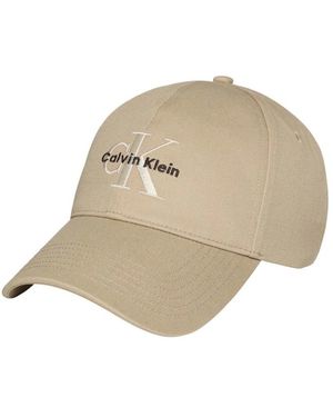 Calvin Klein Geborduurde Monogram Pet - Naturel