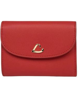 Lancaster Paris Philos Flap Wallet - Rot