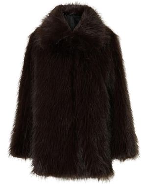 SELECTED Jassen ,Bruin ,Polyester Brea Coat - Zwart