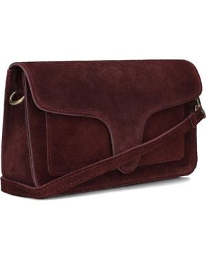 Notre-v Margot Wildleder Tasche - Lila